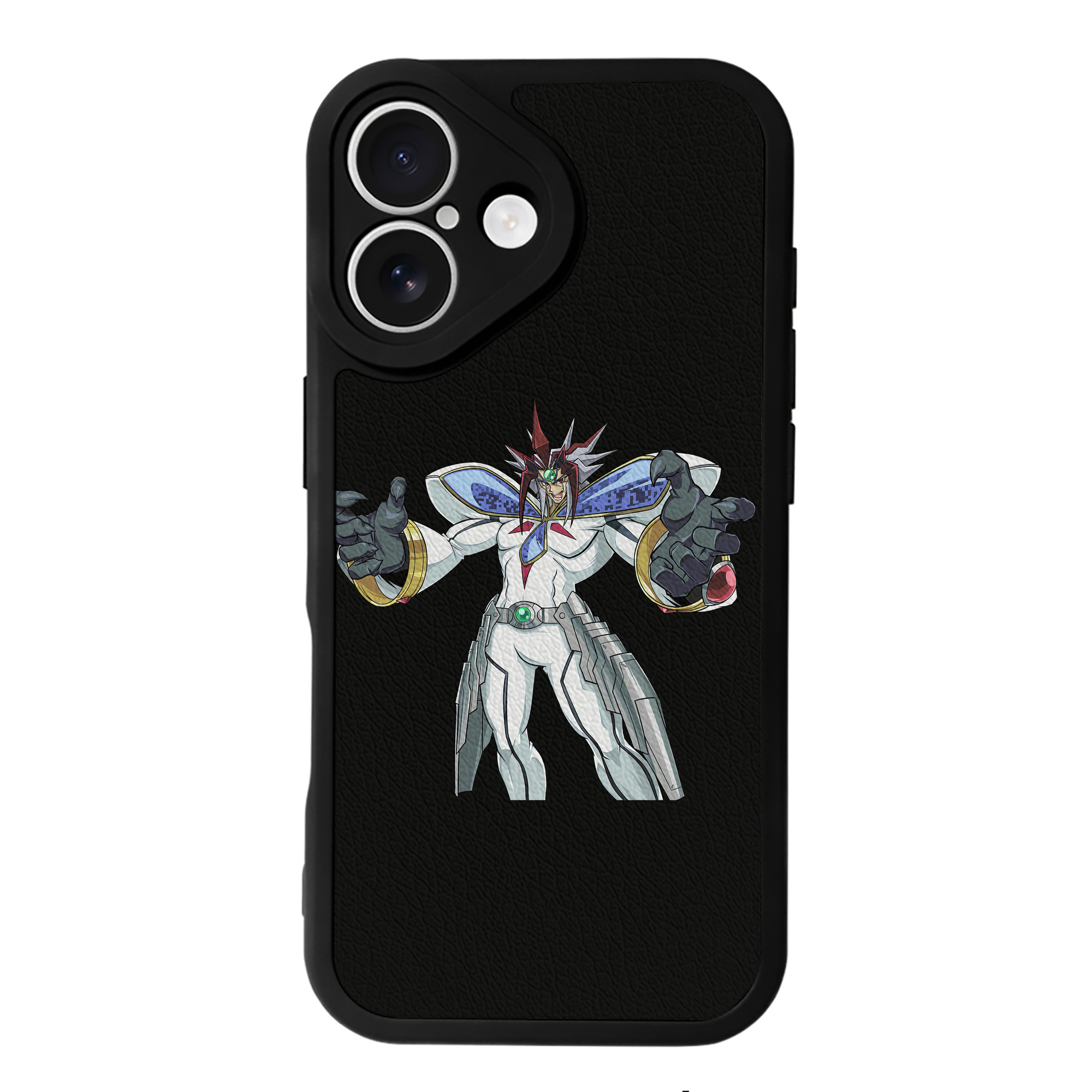（画像用） 遊☆戯☆王 Yu-Gi-Oh! 【iPhone 16シリーズ対応】シリコンスマホケース（レザー調） 材質：シリコン